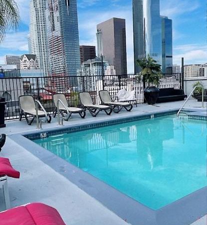 Modern Elite Open Style Loft With Rooftop Pool & Jacuzzi Los Angeles Dış mekan fotoğraf