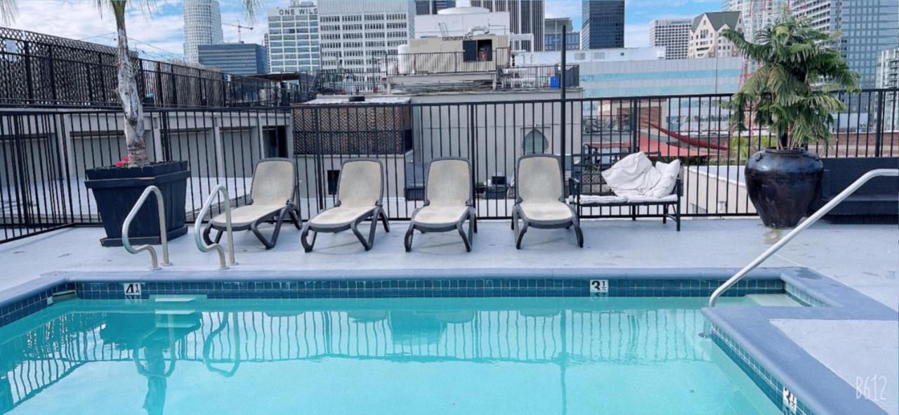 Modern Elite Open Style Loft With Rooftop Pool & Jacuzzi Los Angeles Dış mekan fotoğraf